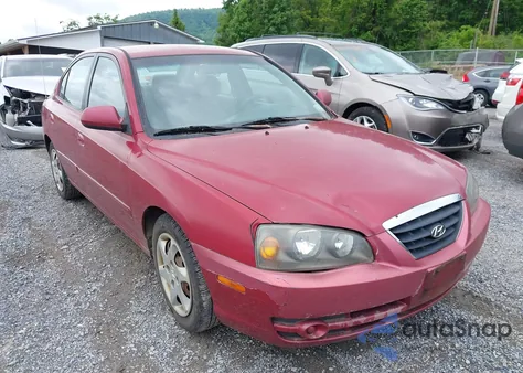 2006 Hyundai Elantra Gls/Limited from USA, damaged, VIN KMHDN46D56U225970